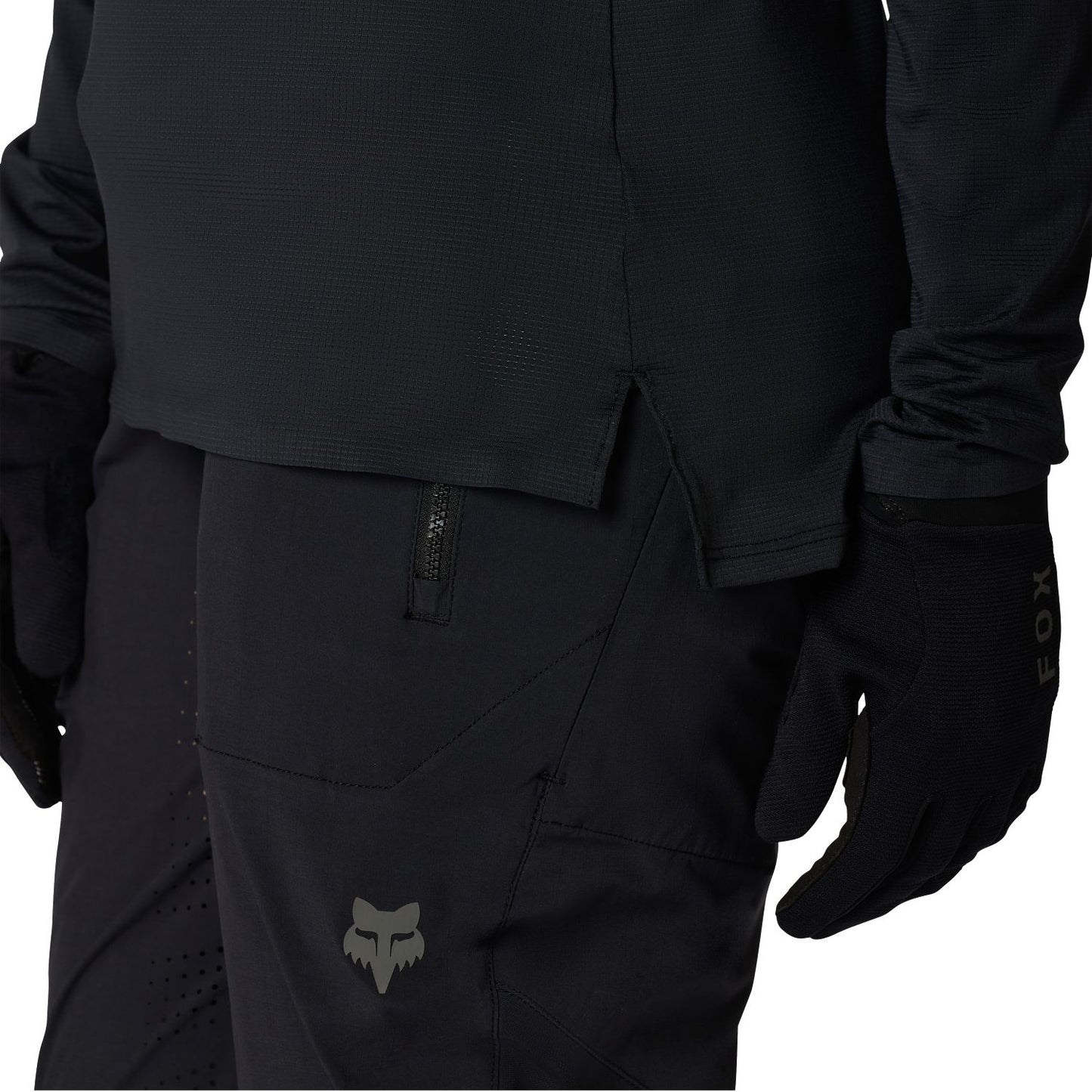 Maglia a maniche lunghe FOX FLEXAIR Donna Nero