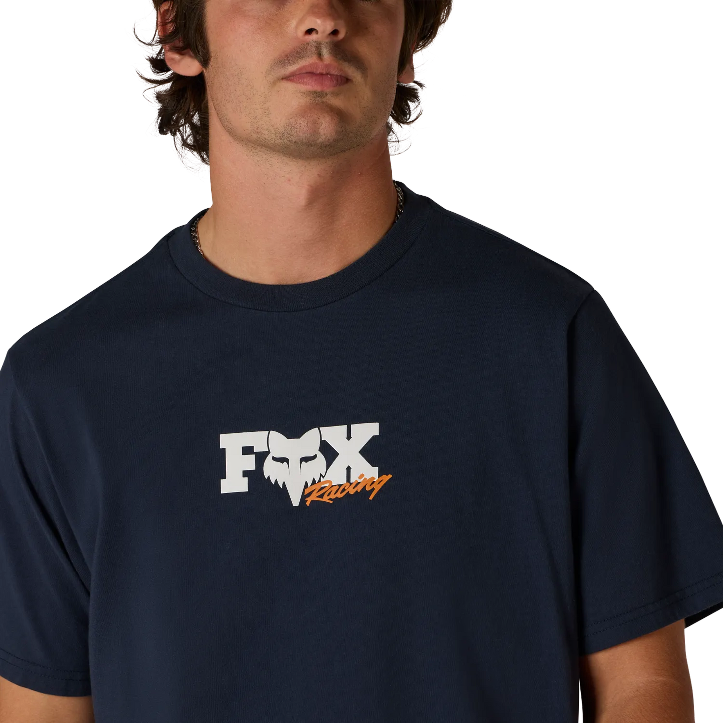 FOX CHECKER 195 ORIGINAL Maglietta a maniche corte blu notte