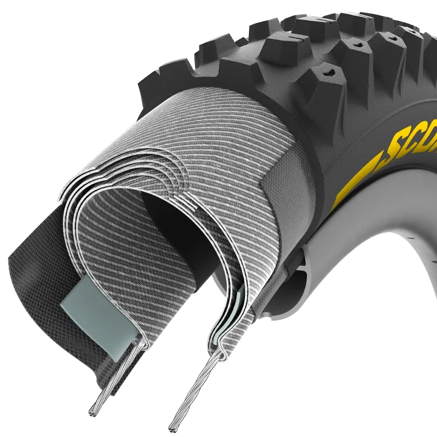 Copertone PIRELLI SCORPION RACE DH S 29x2.5 Tubeless Ready Soft Nero/Giallo 3907600