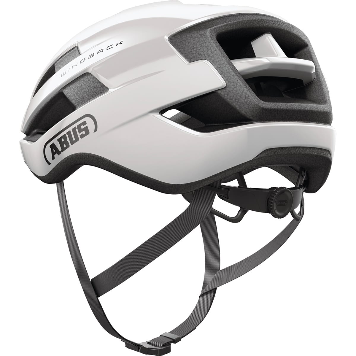 Casco da strada ABUS WINGBACK Bianco