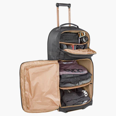 EVOC WORLD TRAVELLER 125 L Borsa da viaggio nera