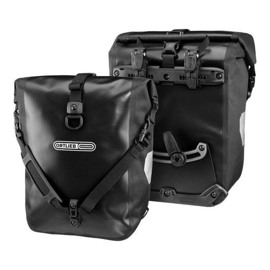 Coppia di borse portapacchi ORTLIEB SPORT ROLLER 25 L nere