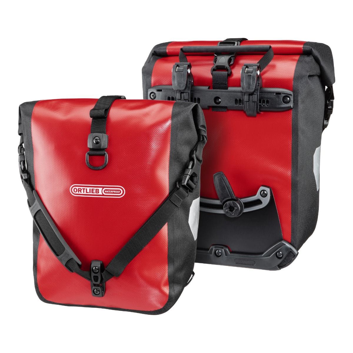 Coppia di borse portapacchi ORTLIEB SPORT ROLLER 25 L rosse