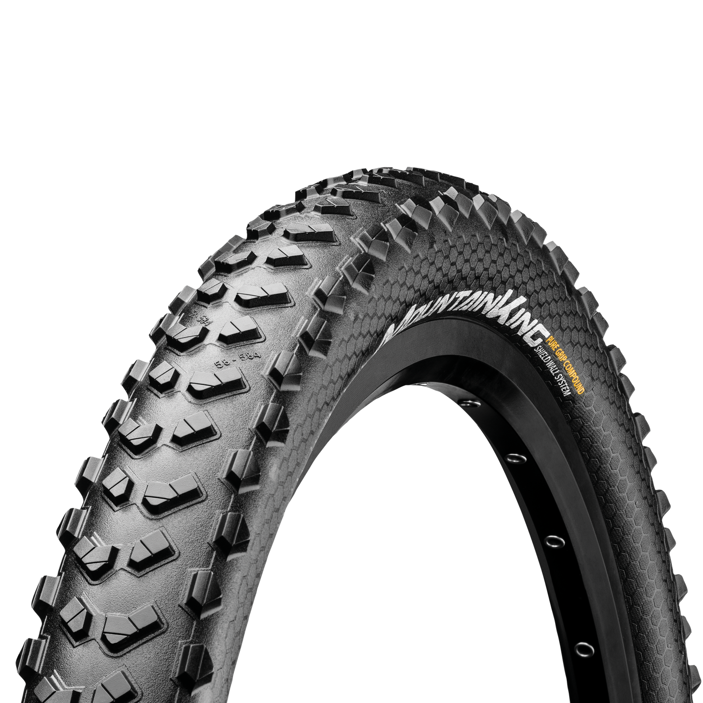 CONTINENTAL MOUNTAIN KING 29x2.30 Copertone ShieldWall Tubeless Ready Soft Black