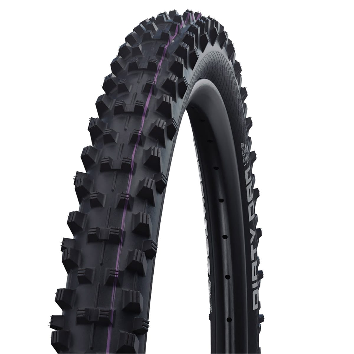 Copertone flessibile SCHWALBE DIRTY DAN 27.5x2.35 ADDIX ULTRASOFT SUPERDOWNHILL Tubeless Ready Nero