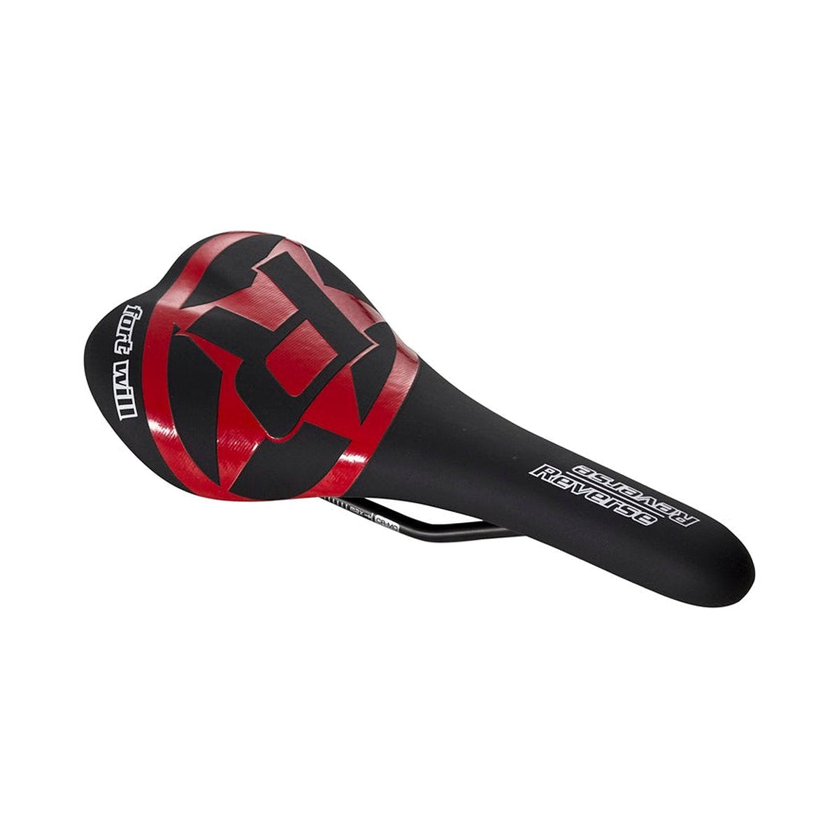 Sella REVERSE COMPONENTS FORT WILL STYLE Binari CrMo Nero/Rosso