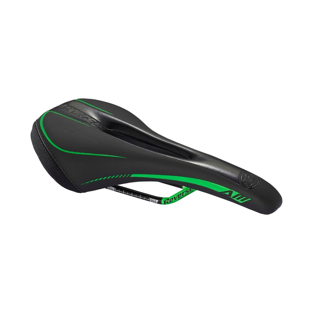 Sella REVERSE COMPONENTS AM ERGO Binari CrMo Nero/Verde