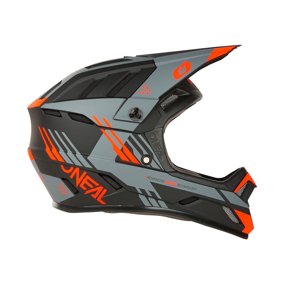 Casco MTB O'NEAL BACKFLIP STRIKE Nero/Grigio/Rosso
