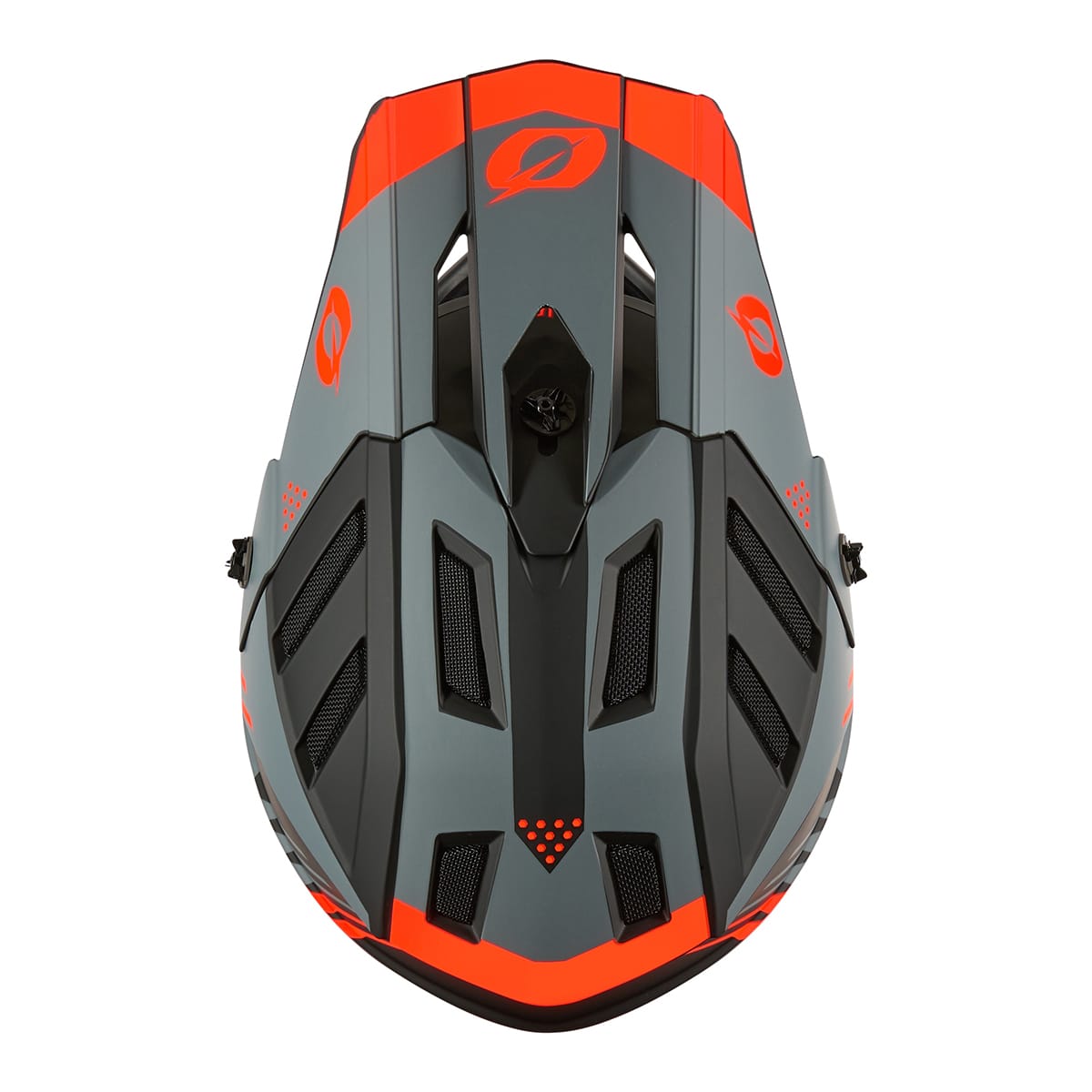 Casco MTB O'NEAL BACKFLIP STRIKE Nero/Grigio/Rosso