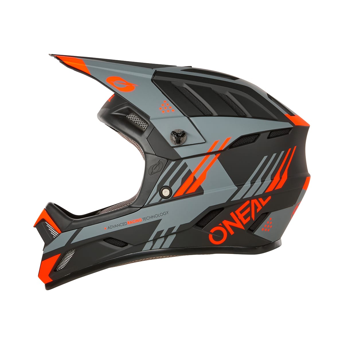 Casco MTB O'NEAL BACKFLIP STRIKE Nero/Grigio/Rosso