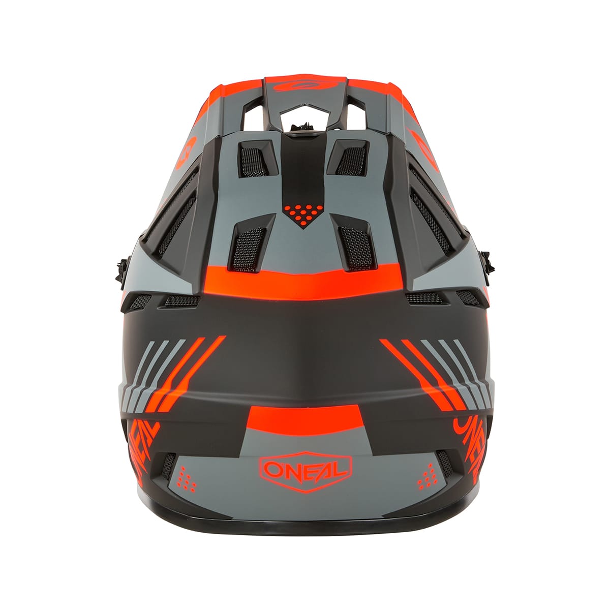 Casco MTB O'NEAL BACKFLIP STRIKE Nero/Grigio/Rosso