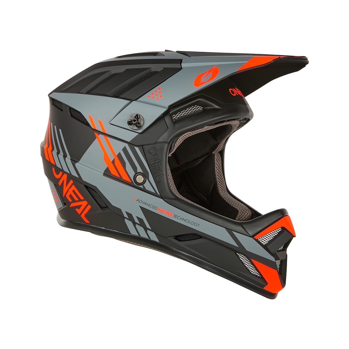 Casco MTB O'NEAL BACKFLIP STRIKE Nero/Grigio/Rosso