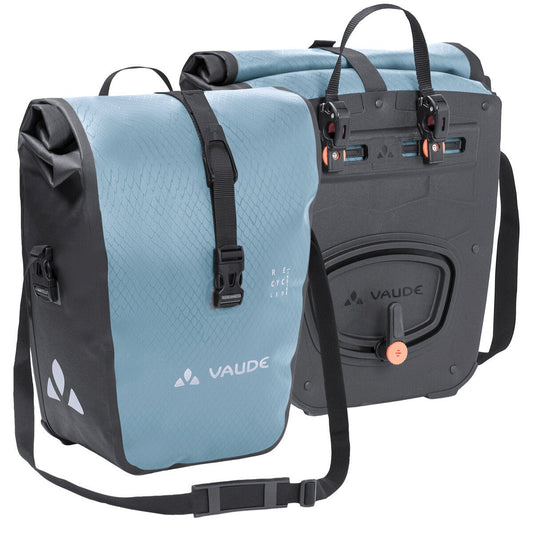 Coppia di borse portapacchi VAUDE AQUA FRONT 28 L Nordic Blue