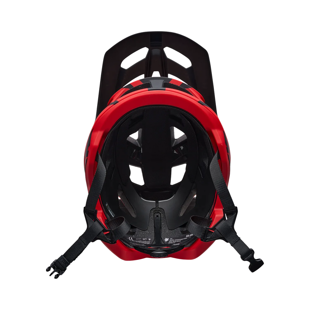 Casco MTB FOX SPEEDFRAME MIPS CHARGE Junior Nero/Rosso