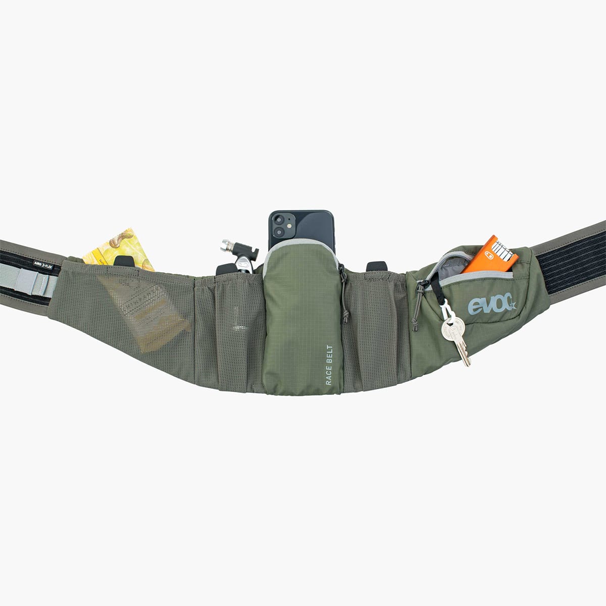 EVOC RACE BELT 0.8L Borsa a banana Khaki