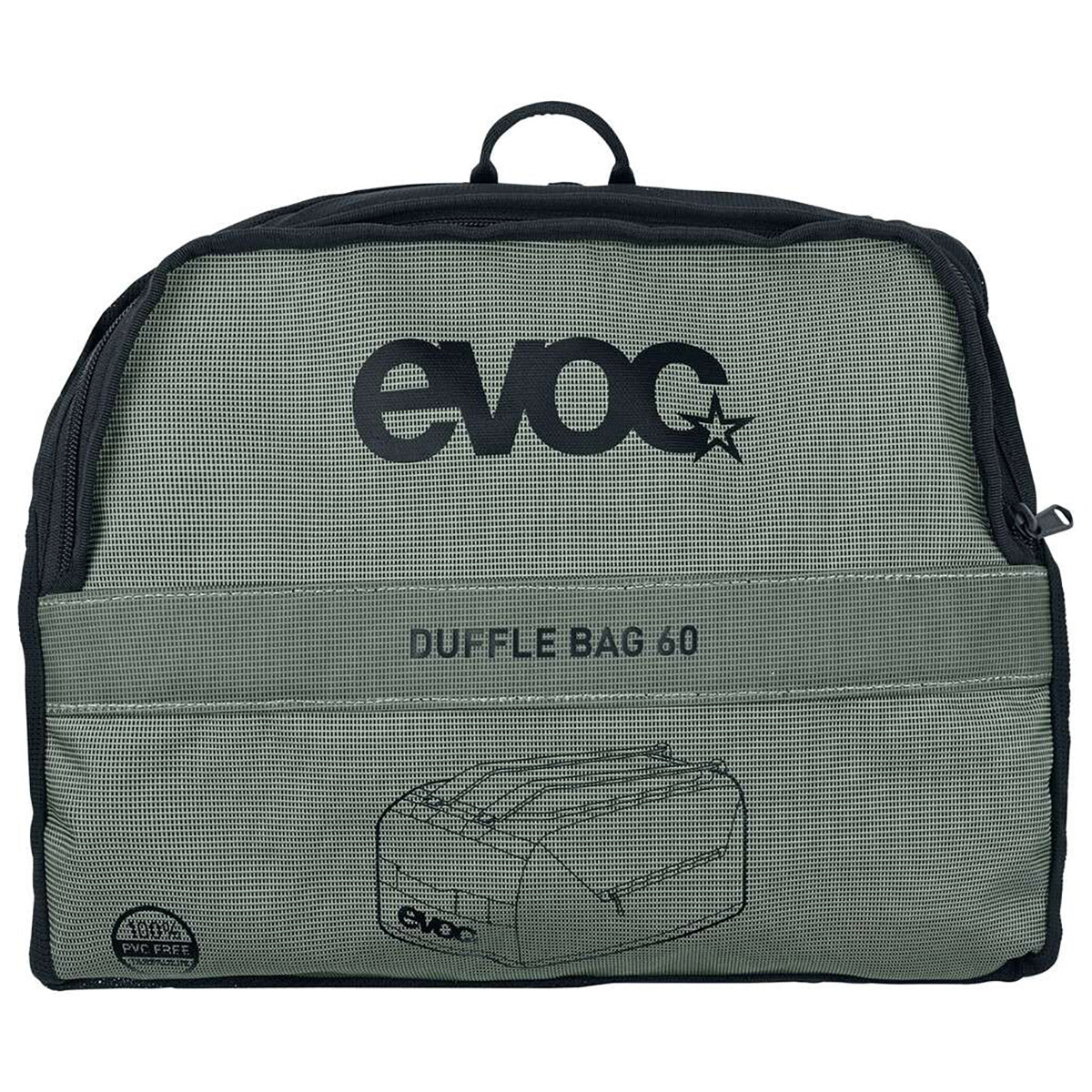 EVOC DUFFLE Borsa da viaggio 60 L Verde