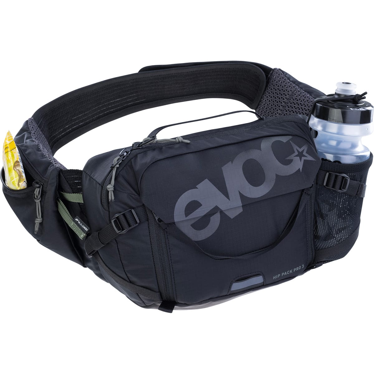 EVOC HIP PACK PRO 3 L Borsa a banana nera