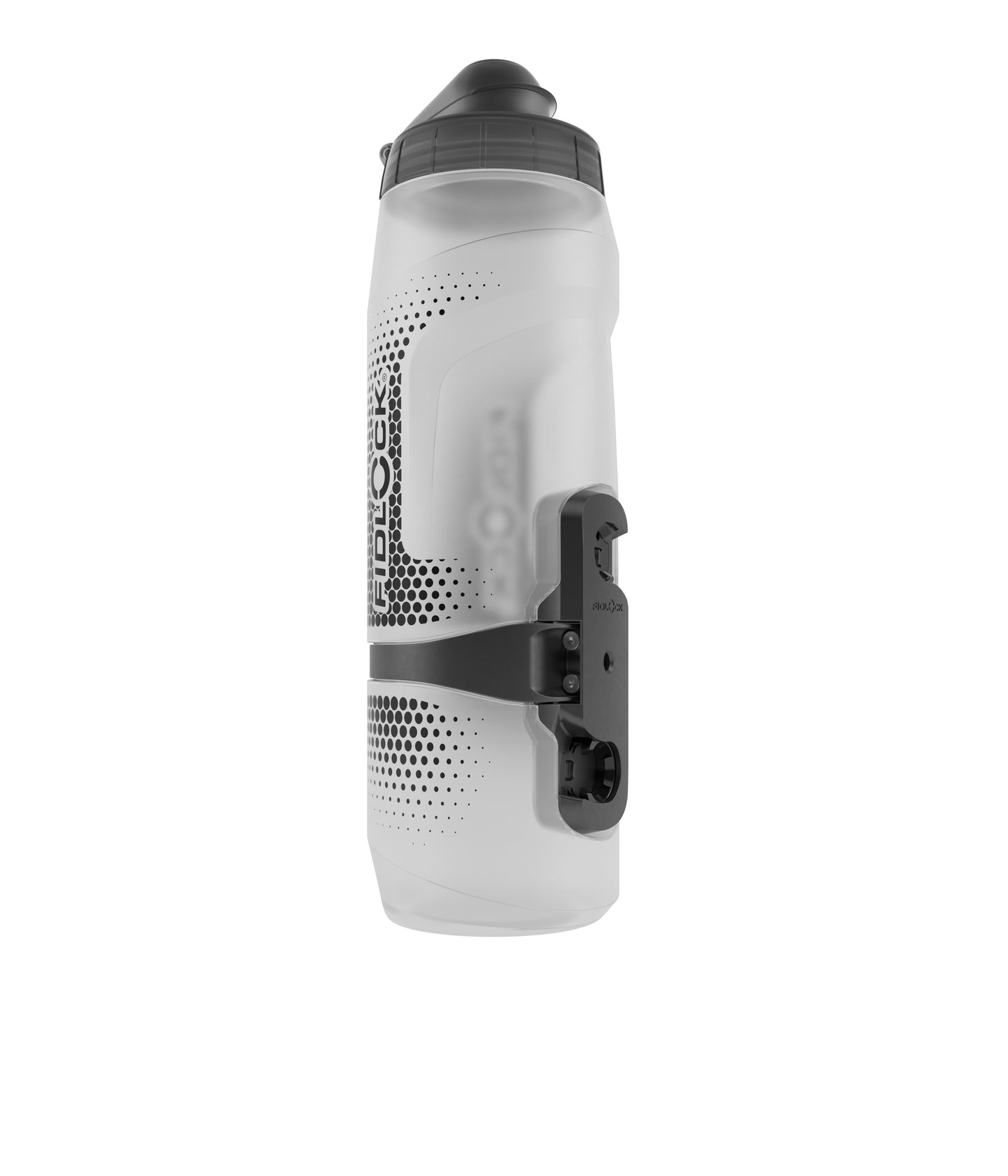 Kit bottiglia e portaborraccia FIDLOCK TWIST BIKE BASE 800 ml Trasparente