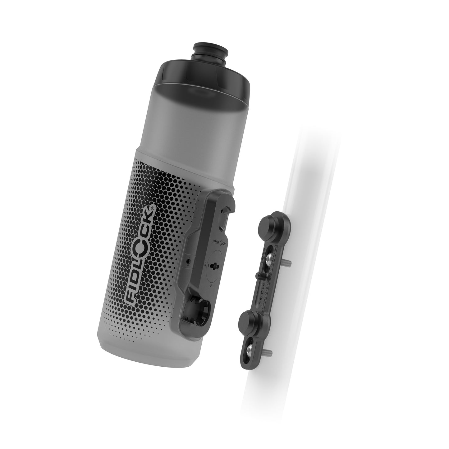 Kit bottiglia e portaborraccia FIDLOCK TWIST BIKE BASE 600 ml Affumicato