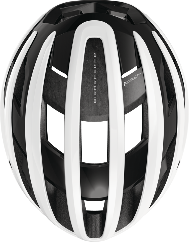 ABUS AIRBREAKER 2.0 Casco da strada Bianco lucido