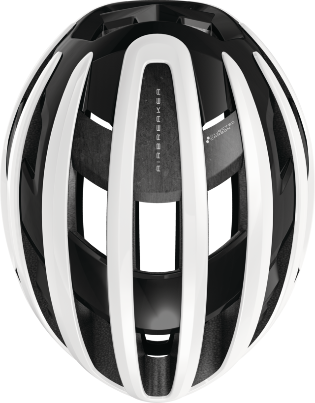 ABUS AIRBREAKER 2.0 MIPS Casco da strada Bianco lucido