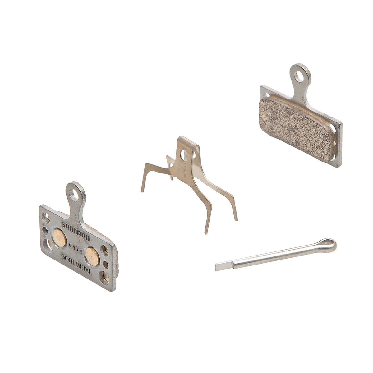 SHIMANO Adult G04TI - Pastiglie freno in metallo, unisex, multicolore, taglia unica SHIMANO Adult G04TI - Pastiglie freno in metallo, unisex, multicolore, taglia unica
