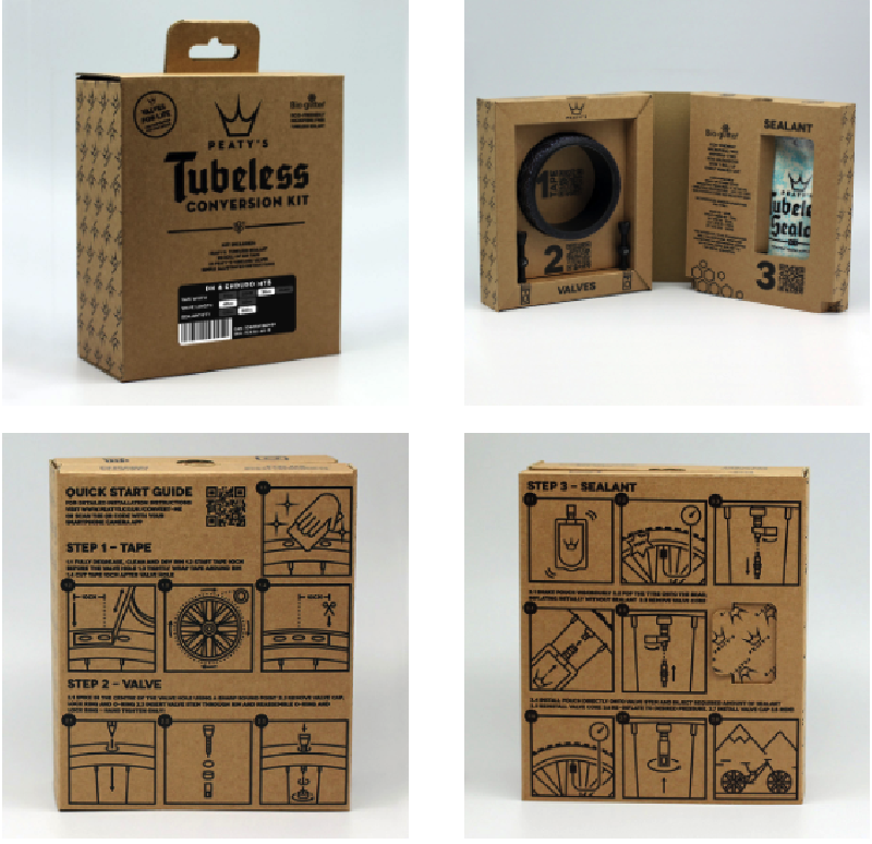 Kit di conversione XC / Urban Tubeless di PEATY'S