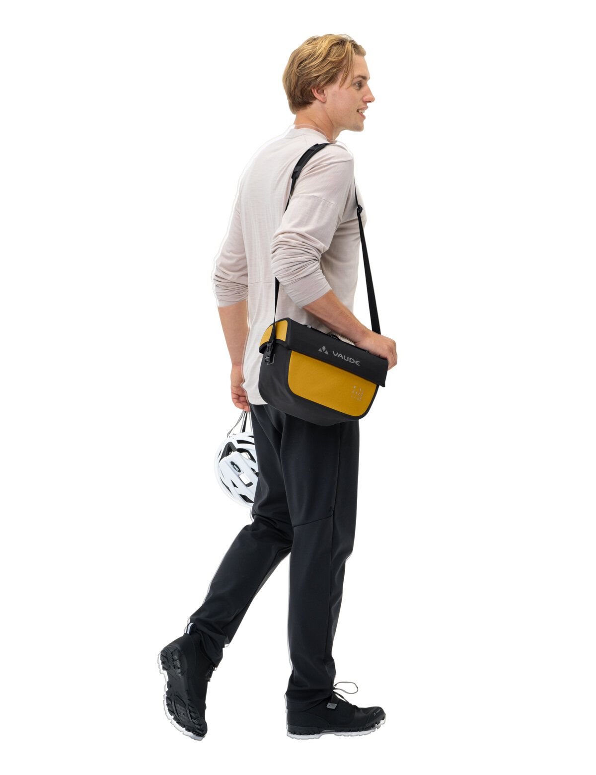 VAUDE AQUA BOX 6 L Borsa da manubrio Giallo