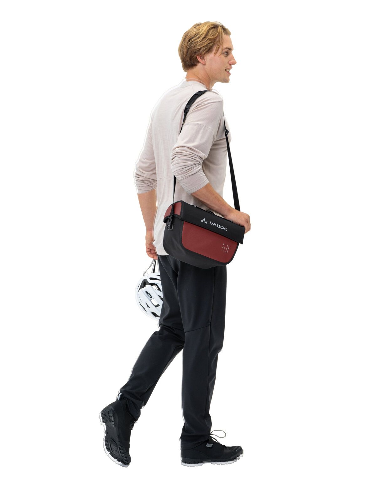 Borsa da manubrio VAUDE AQUA BOX 6 L Rossa