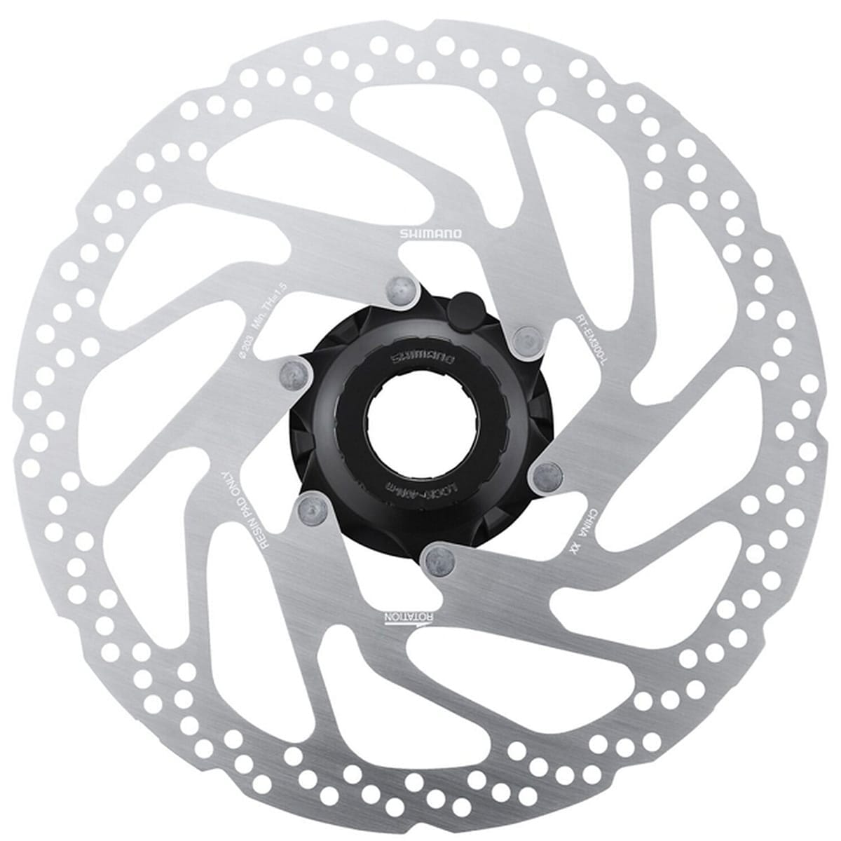 Disco SHIMANO RT-EM300 CENTER LOCK Magnete E-bike