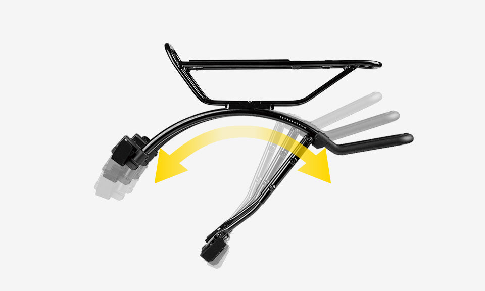 Portapacchi MTB TOPEAK TETRARACK M2 HD Nero