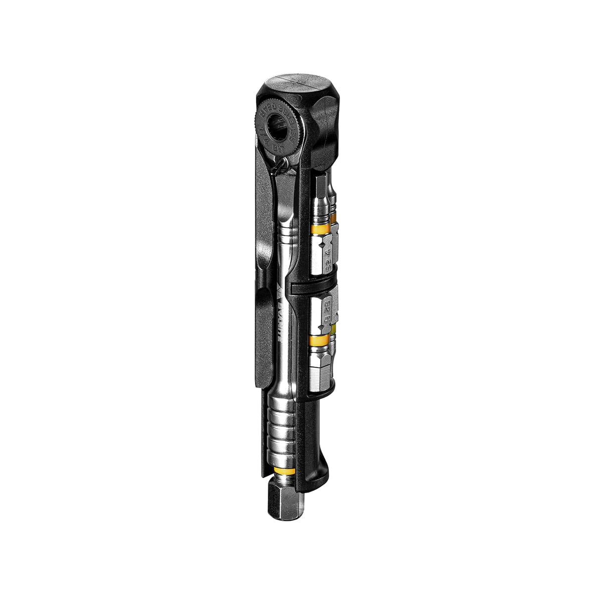 Multitool integrato Tubo forcella 42 mm Perno conico GRANITE DESIGN STASH RT (10 strumenti) Nero