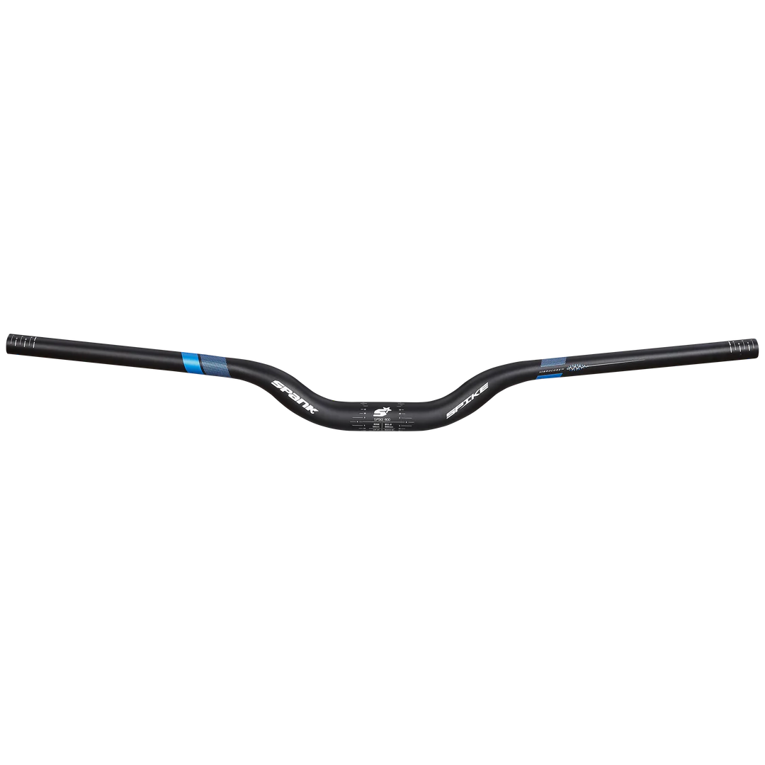 Manubrio SPANK SPIKE 800 VIBROCORE Rise 50 mm 31.8/800 mm Nero / Blu