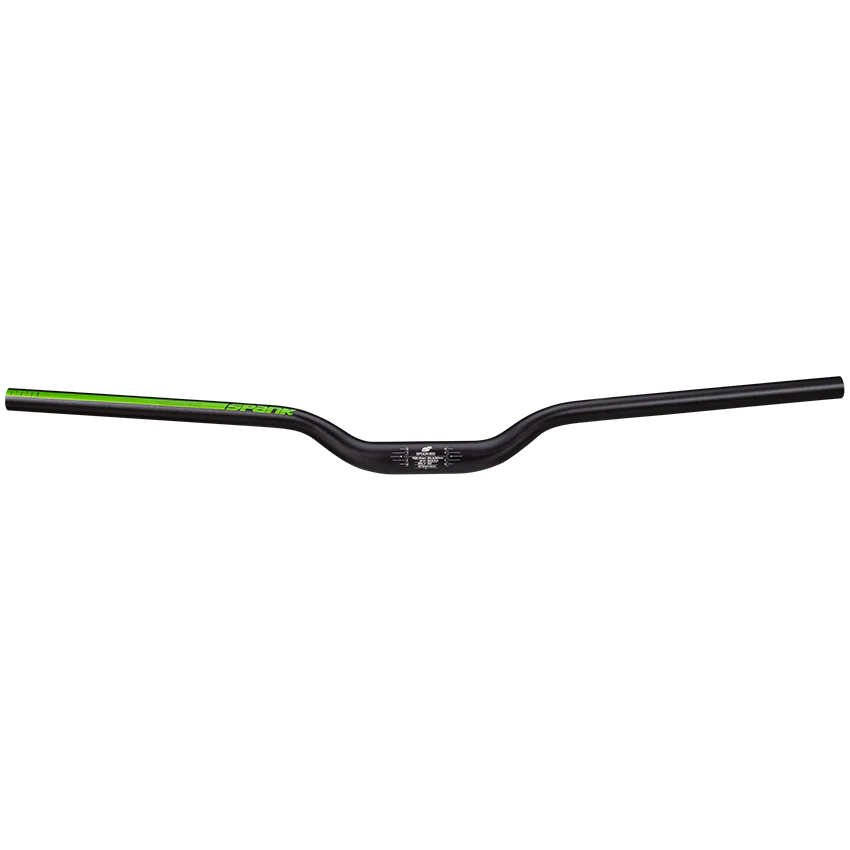 Manubrio SPANK SPOON 800 Rise 40mm 800mm Nero/Verde