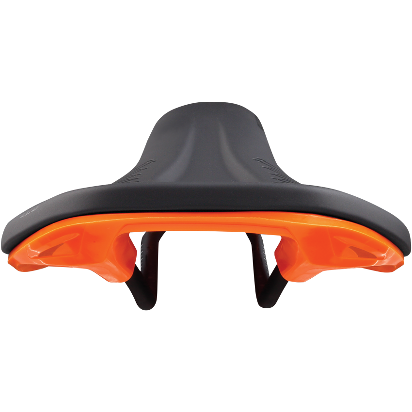 Sella SPANK OOZY 220 144mm CrN/Ti Binari Arancioni