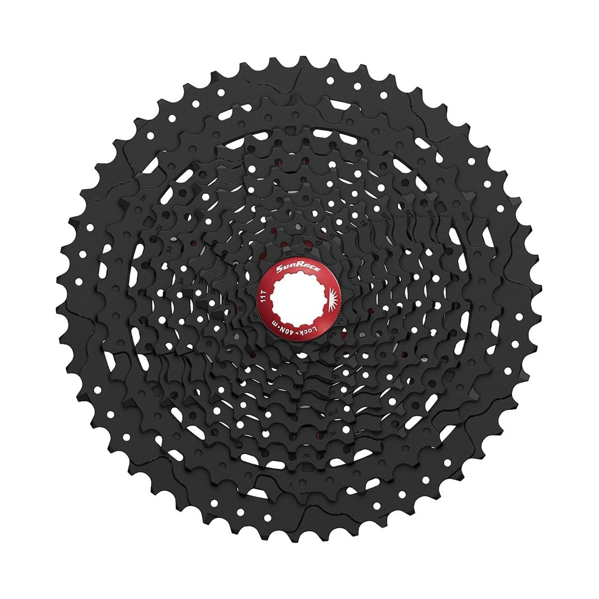 Pignone 11V SUNRACE CSMX80 Nero