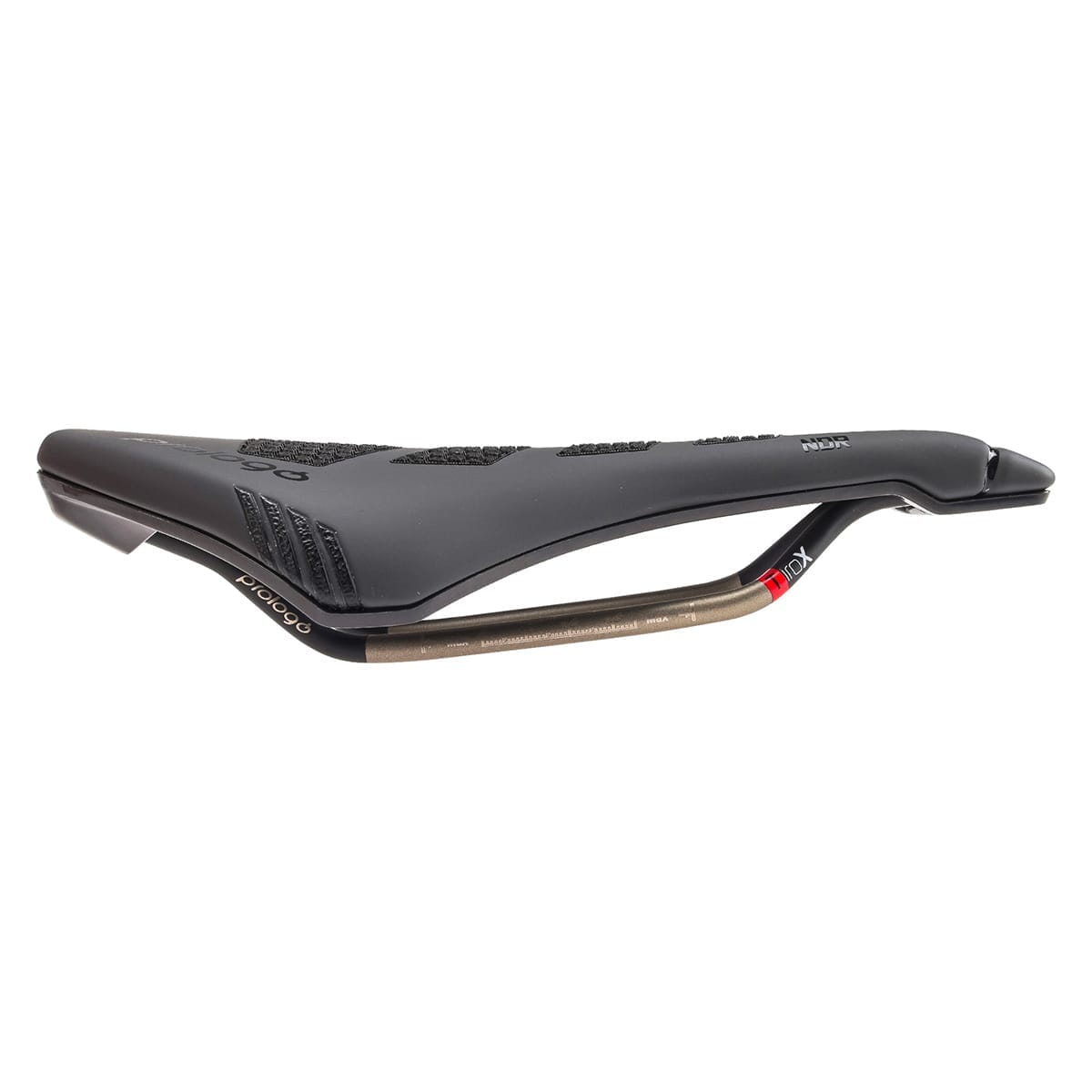 Sella PROLOGO DIMENSIONE NDR CPC 143 mm Binari TiroX Nera