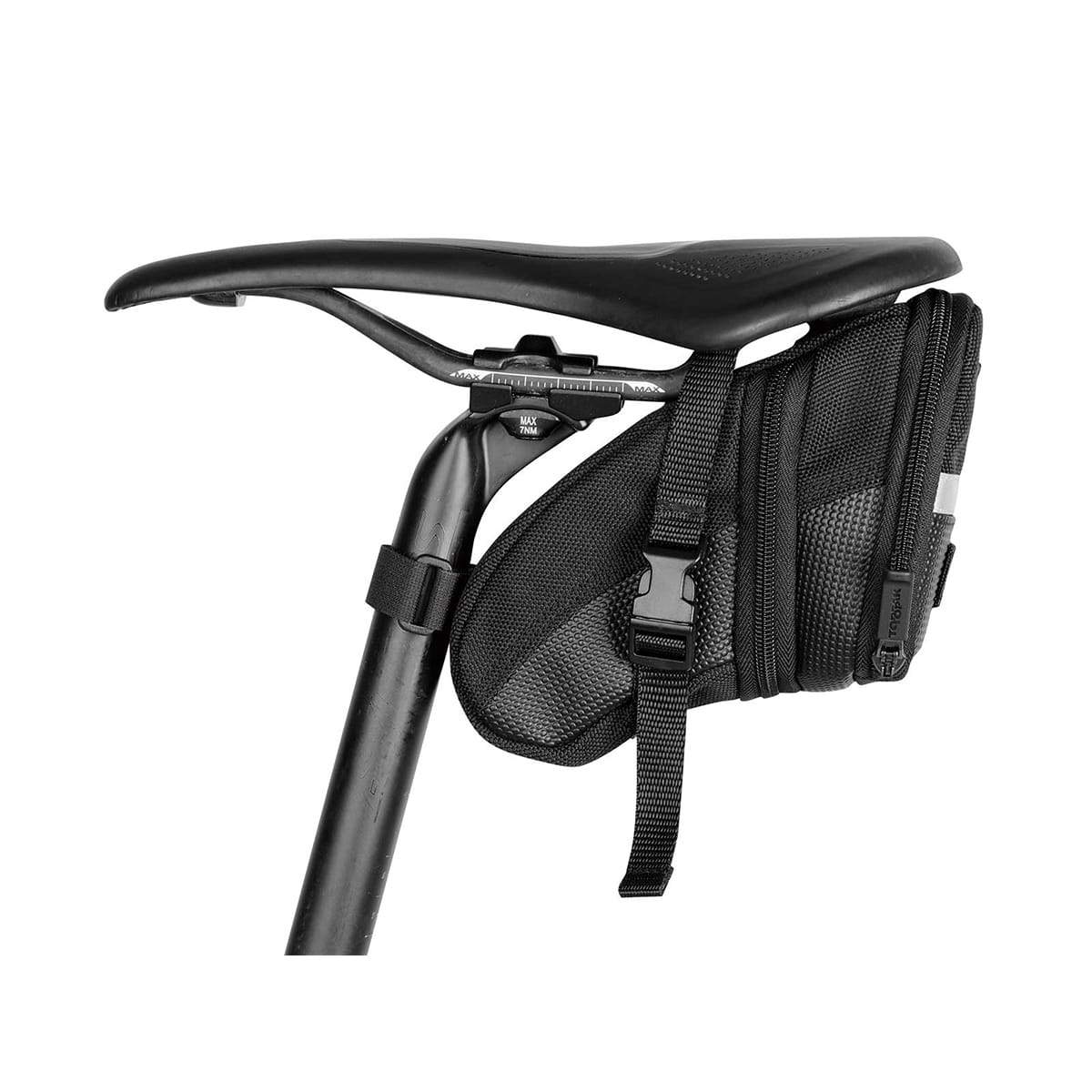Borsa da sella TOPEAK AERO WEDGE PACK STRAP - M Nera