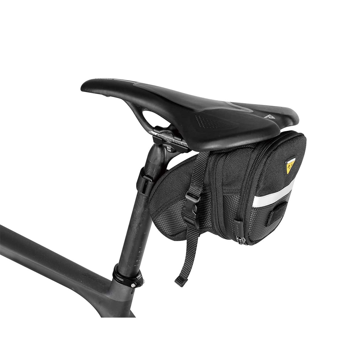 Borsa da sella TOPEAK AERO WEDGE PACK STRAP - M Nera