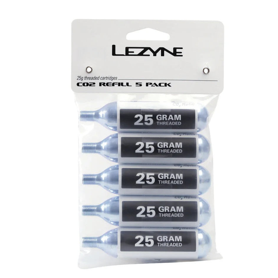 Cartuccia CO2 LEZYNE Filettata (x5)