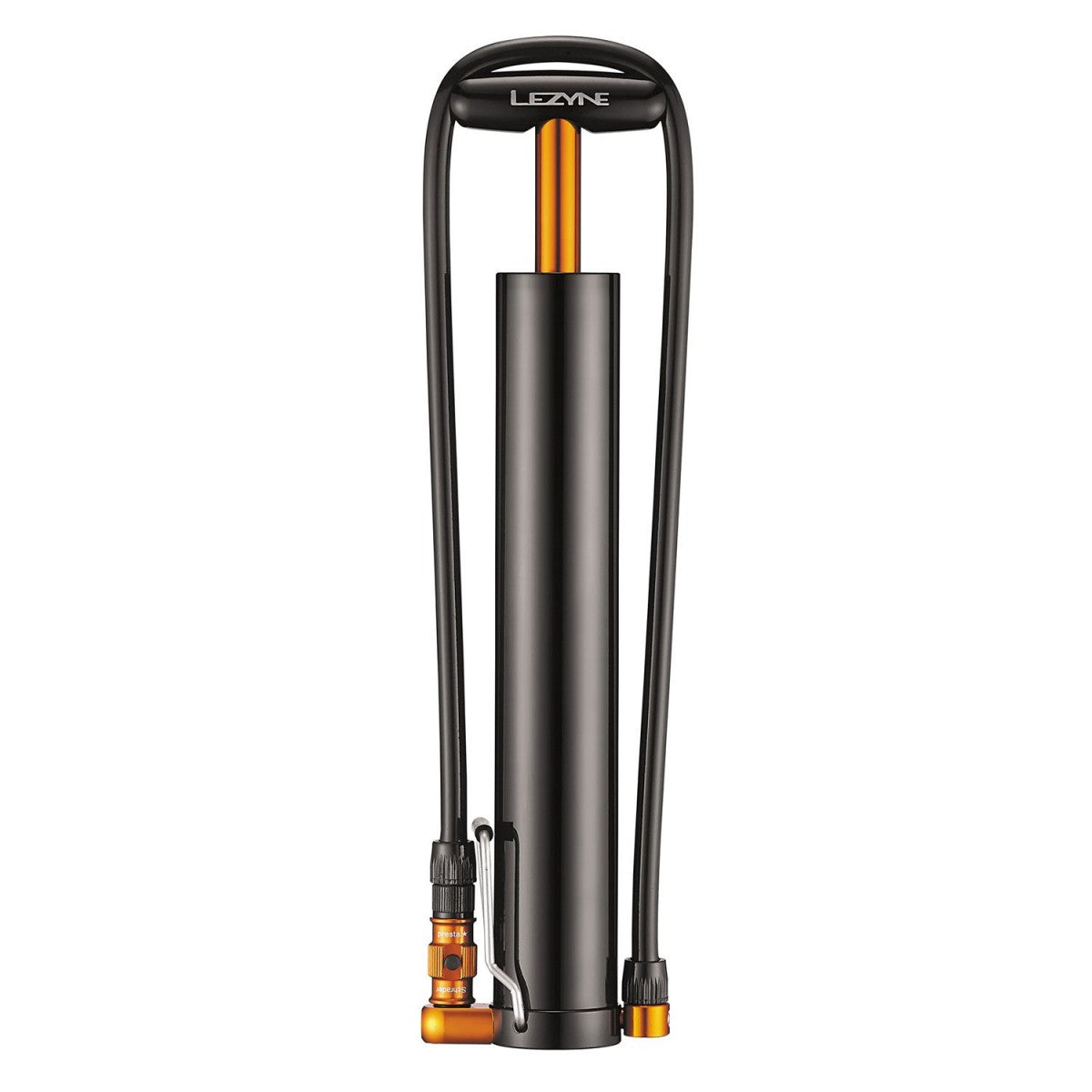 Pompa da pavimento compatta LEZYNE MICRO FLOOR DRIVE XL HV Nera