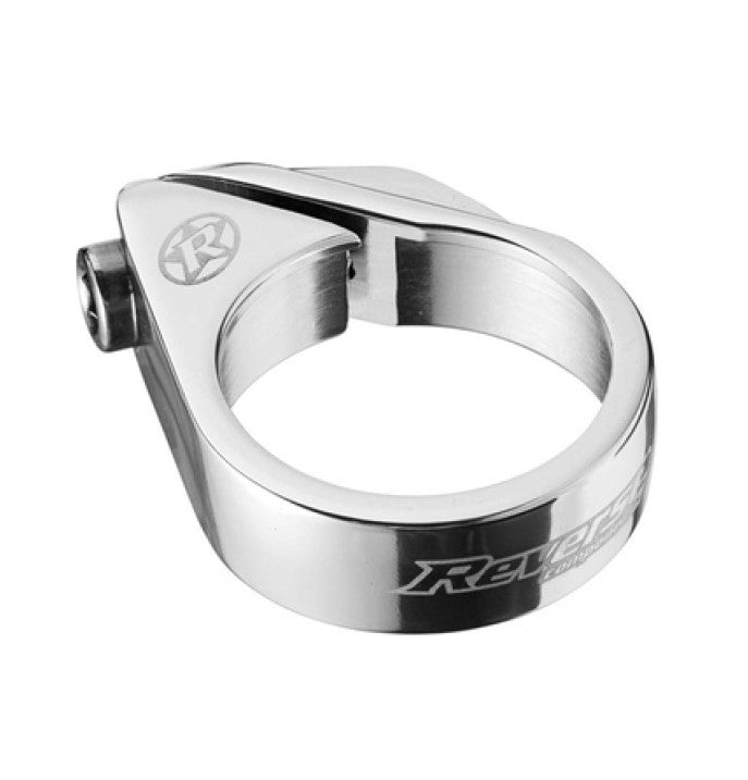 COMPONENTI REVERSE BOLT Collare da sella argento opaco