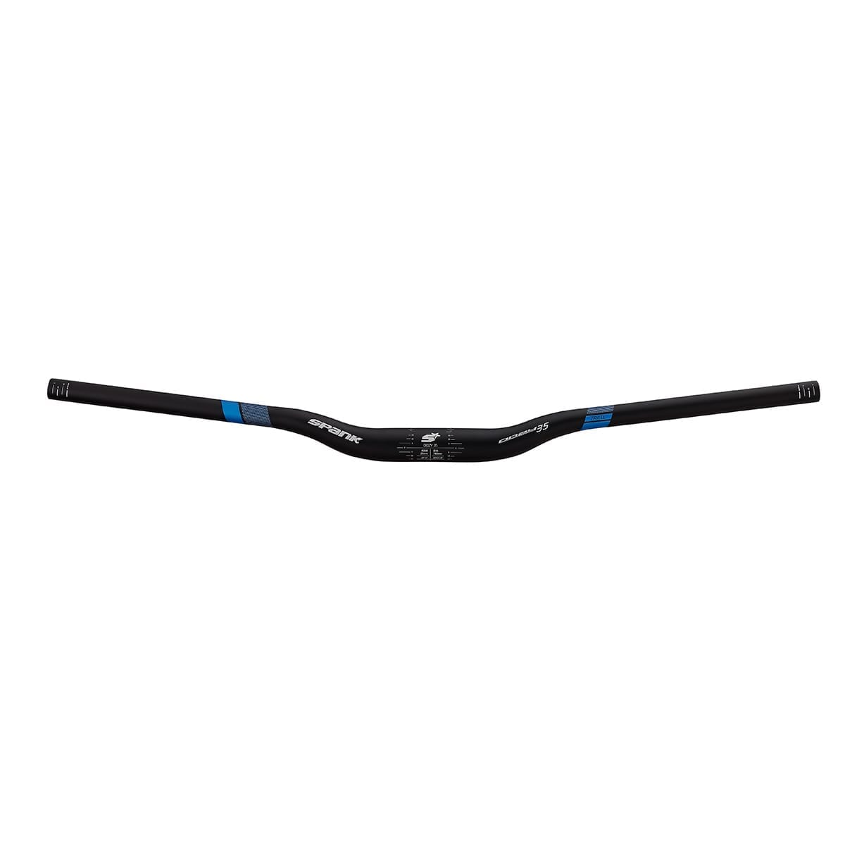 Manubrio SPANK OOZY 35 Rise 25mm 35/780mm Nero/Blu