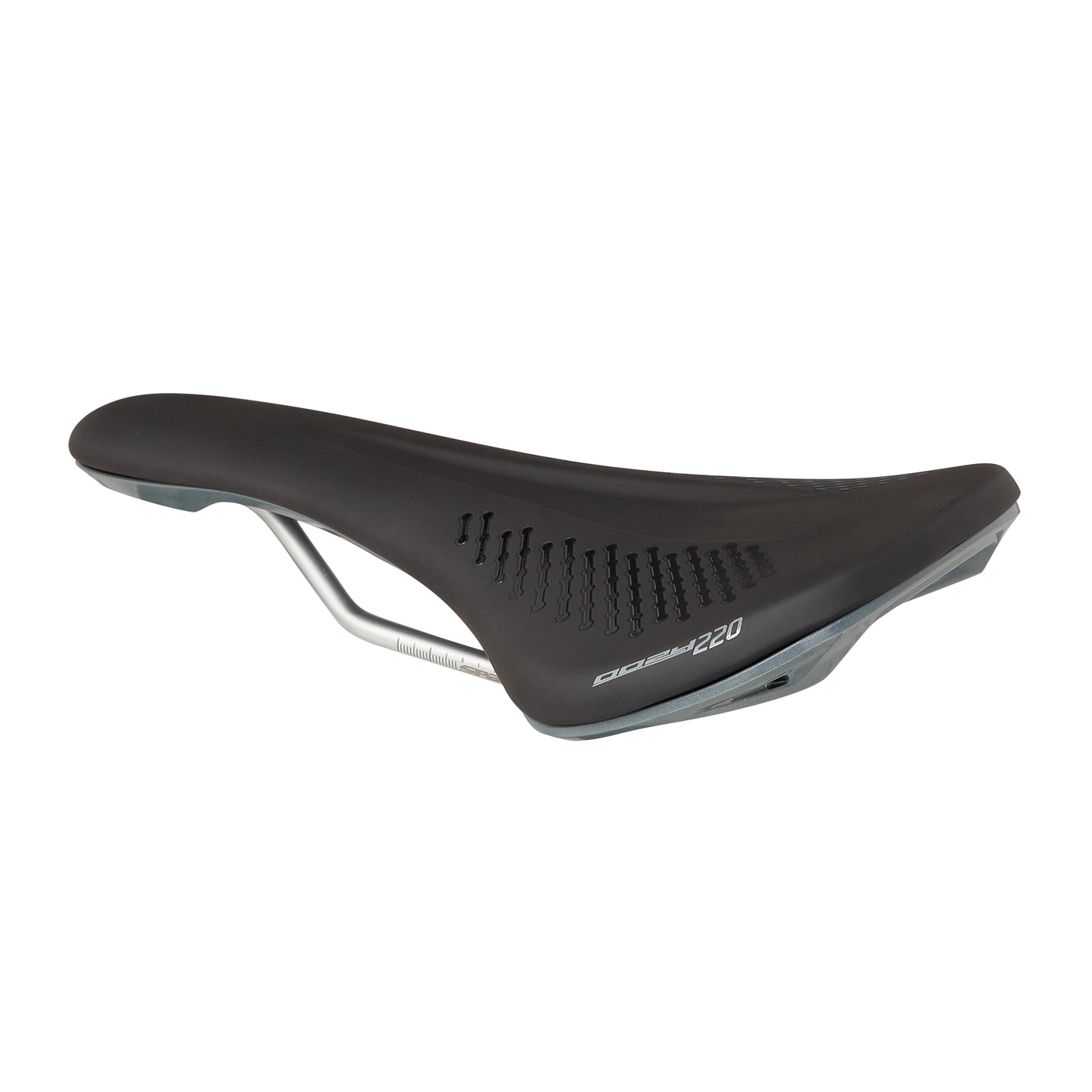 Sella SPANK OOZY 220 144mm Binari CrN/Ti Grigi