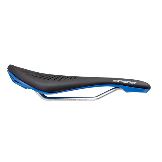 Sella SPANK OOZY 220 144mm Binari CrN/Ti Blu