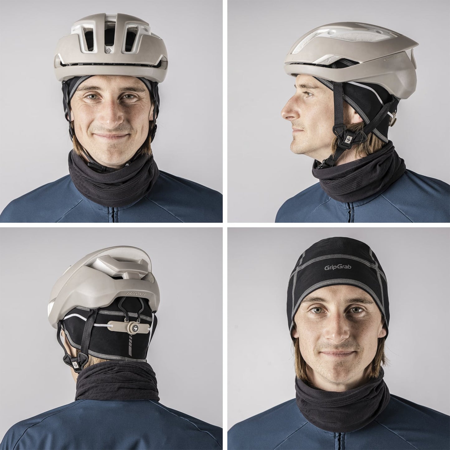 GRIPGRAB THERMO Berretto per casco nero