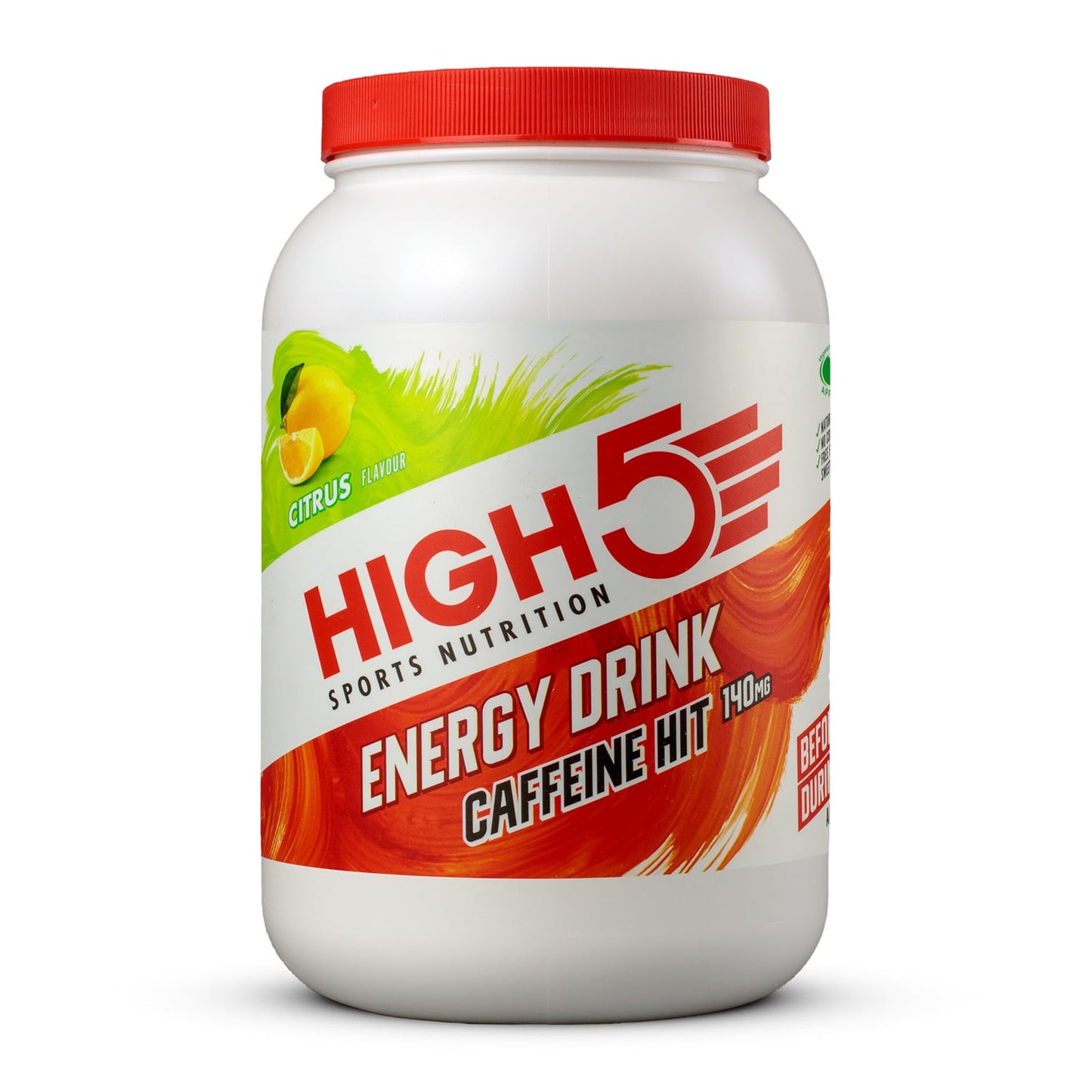 Bevanda energetica High5 ENERGY DRINK CAFFEINA HIT (1,4 kg) Limone