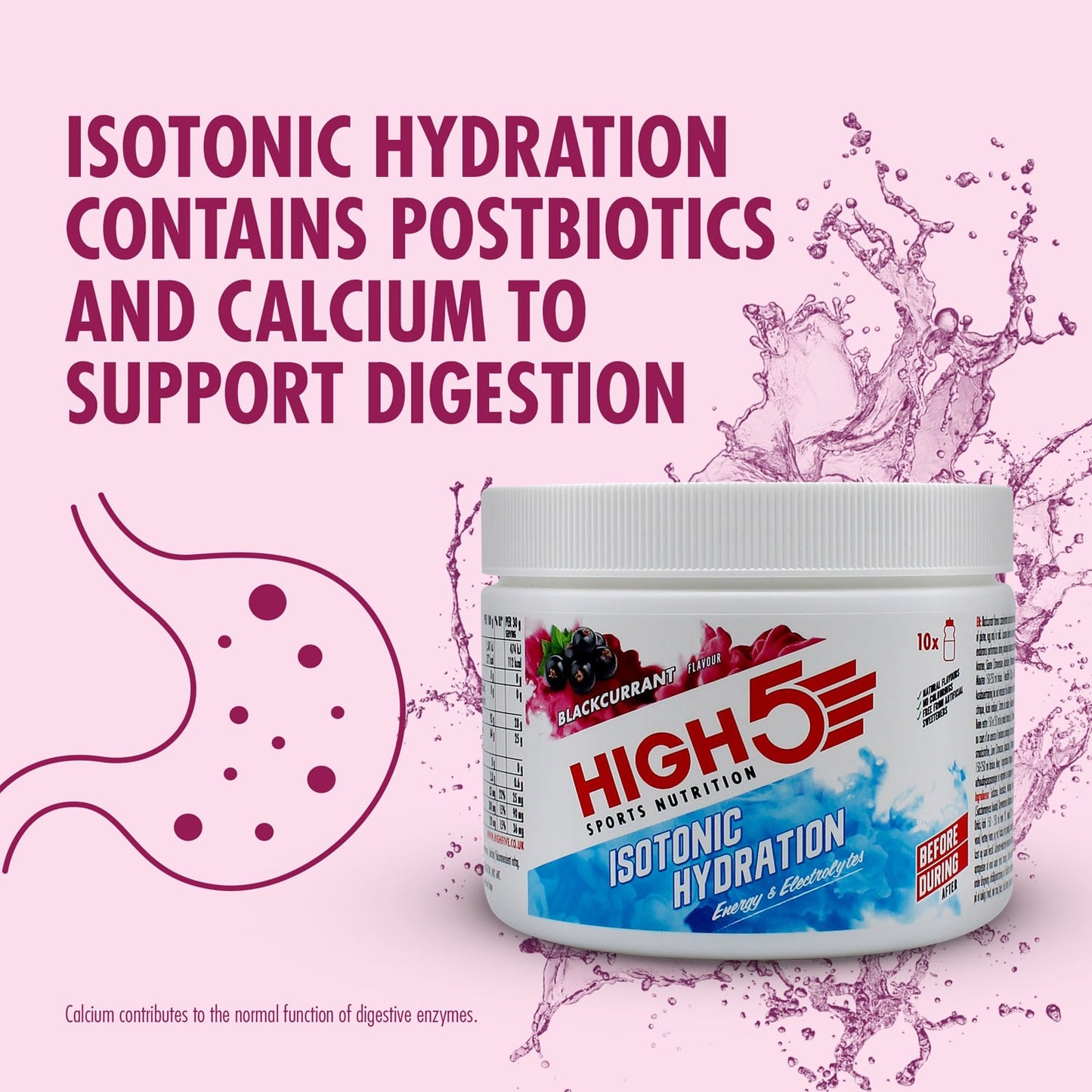 High5 ISOTONIC Bevanda energetica (300 g) Ribes nero