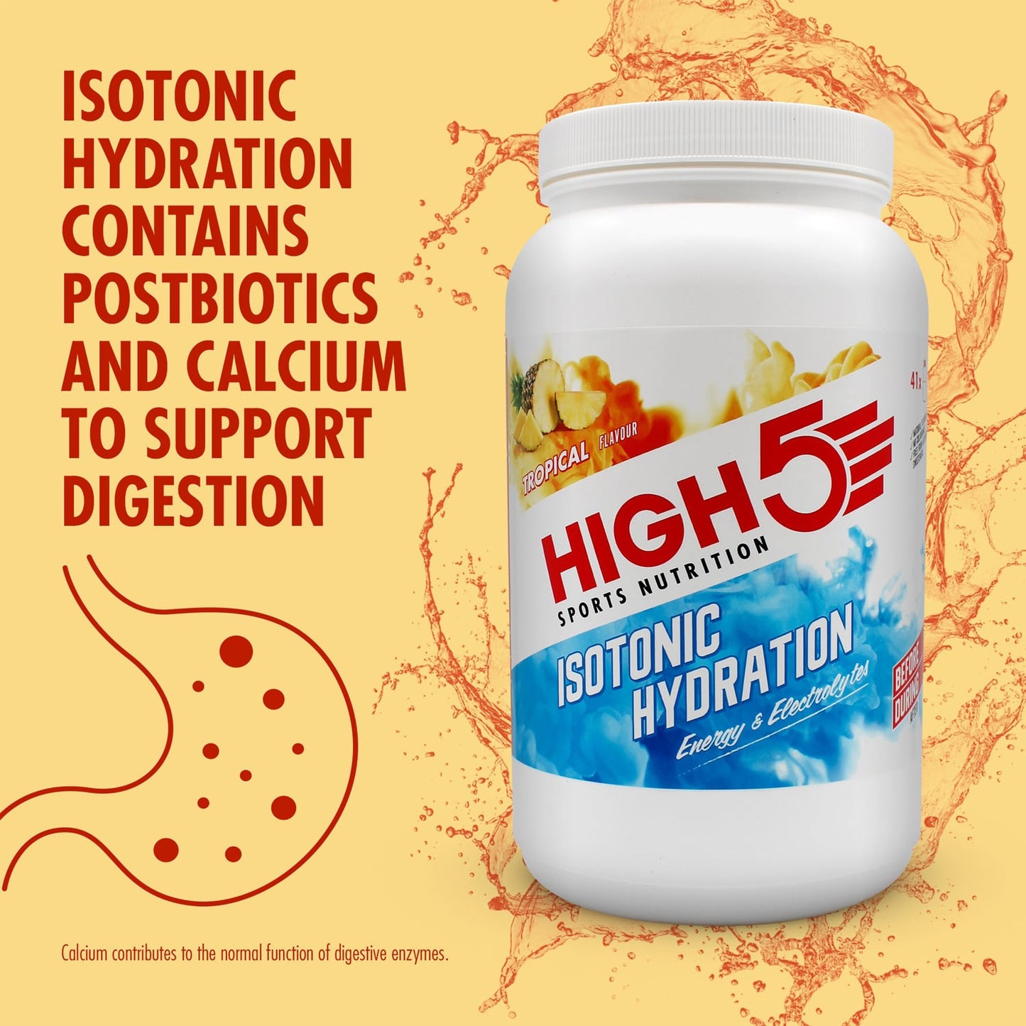 Bevanda energetica High5 ISOTONIC (1,23 kg) Tropical