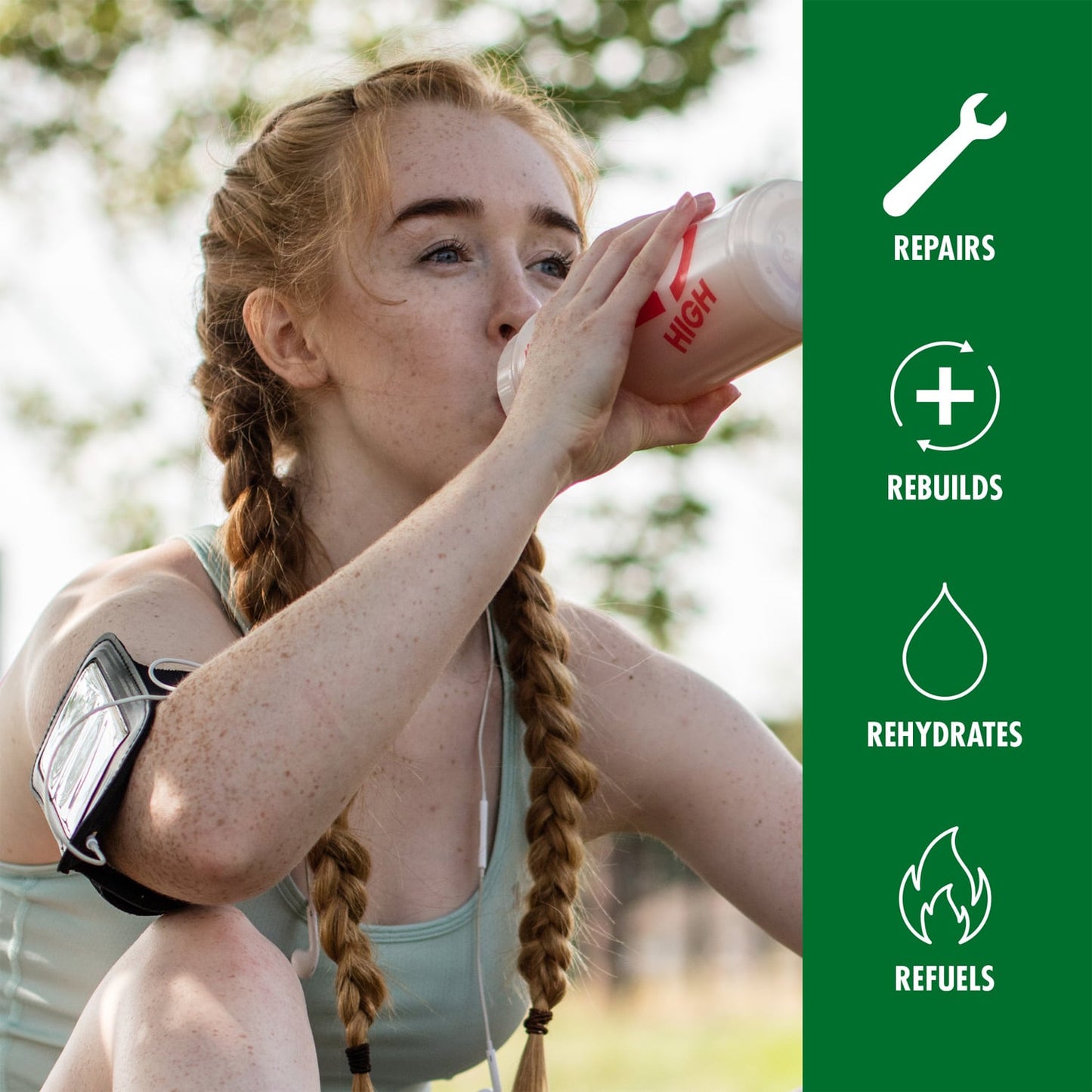 High5 bevanda di recupero a base vegetale (1,6 kg) Cioccolato